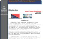 Desktop Screenshot of mutualist.org
